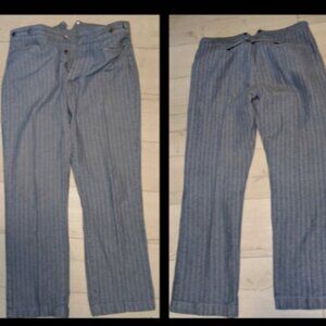 Vintage Frontier War Reenactment Pants Buckle Back Mens Sz 38